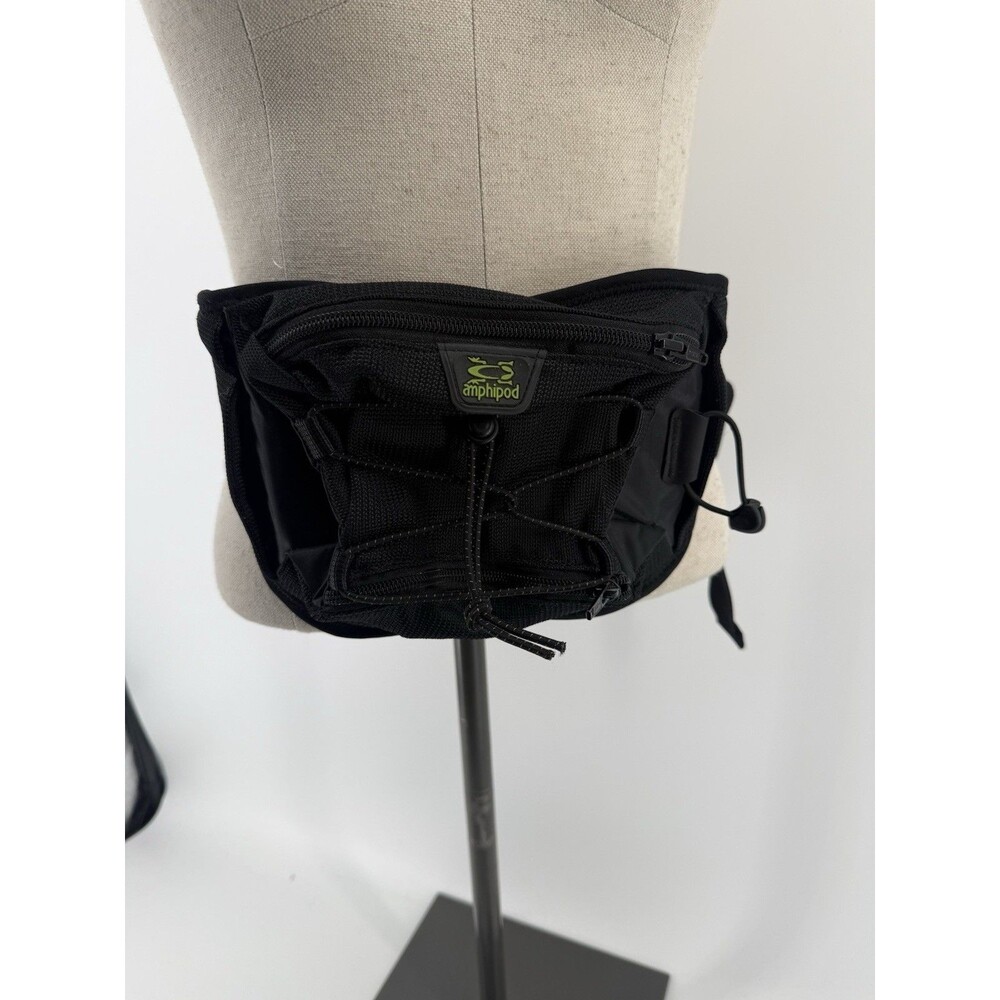 Amphipod Running Belt Full Tilt Trail Lite Black Adjustable Hiking Outdoors